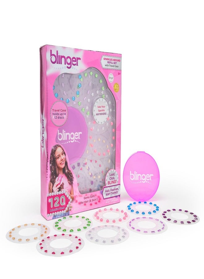 blinger® Sparkles Abound Refill Set with Travel Case - Image 3